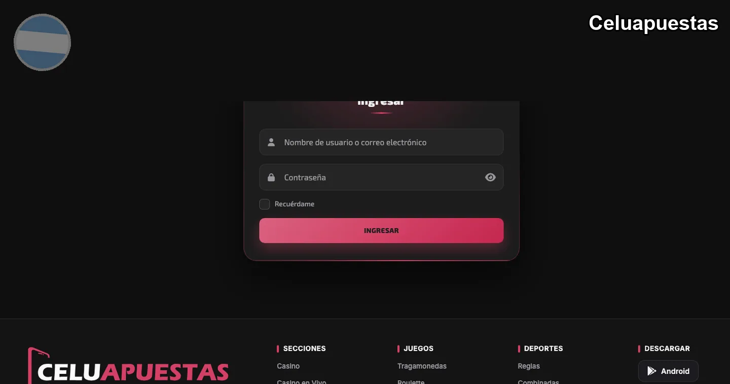 Celuapuestas game selection